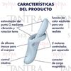Heat Flex 4 - Vibrador con efecto calor y Flexible ademas con 4 Motores